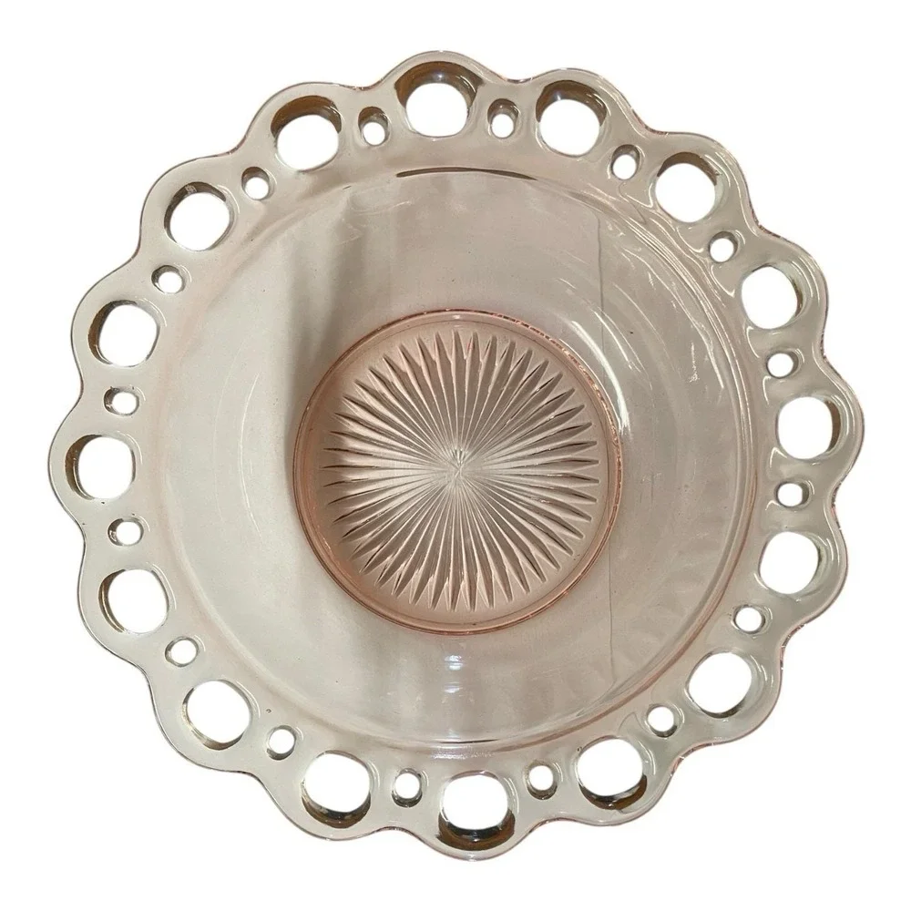 Anchor Hocking Old Colony Depression Glass Serving Bowl 9